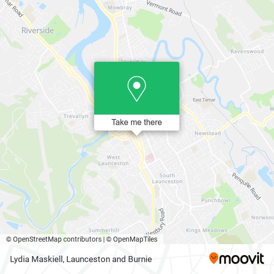 Lydia Maskiell map