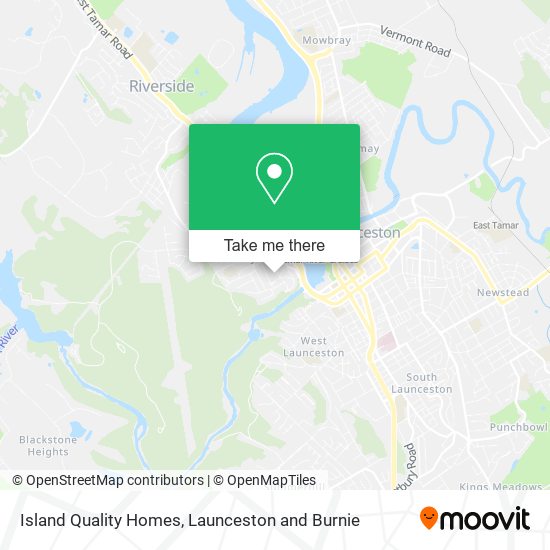 Island Quality Homes map