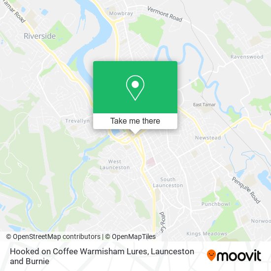 Hooked on Coffee Warmisham Lures map