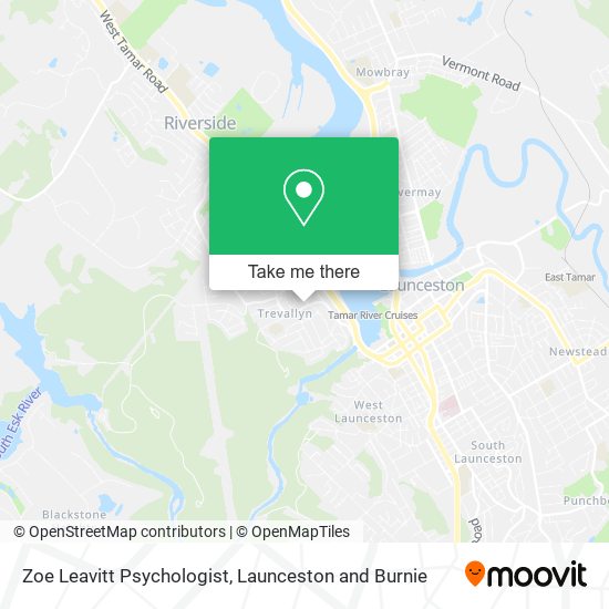 Zoe Leavitt Psychologist map