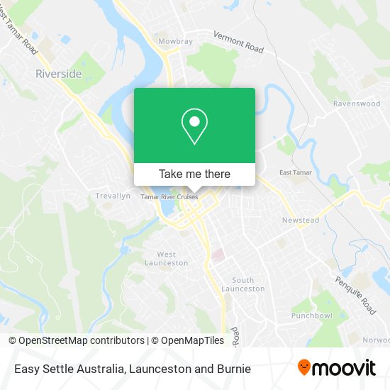 Easy Settle Australia map