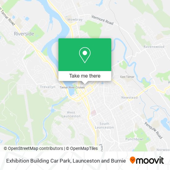 Exhibition Building Car Park map