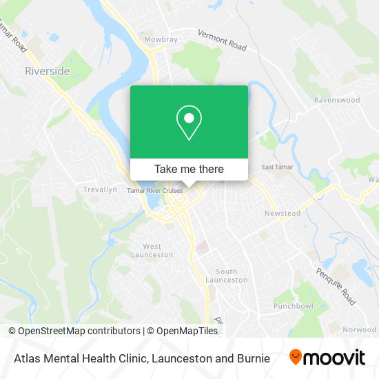 Atlas Mental Health Clinic map