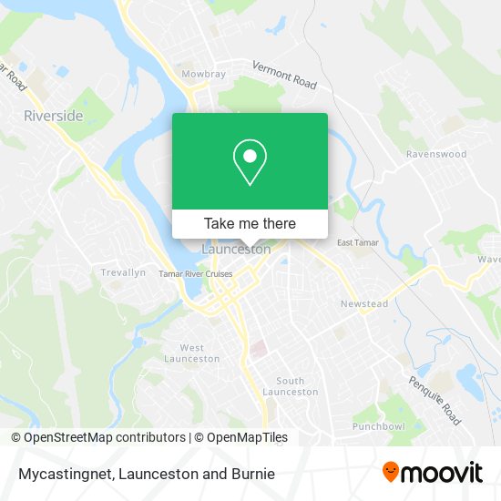 Mycastingnet map