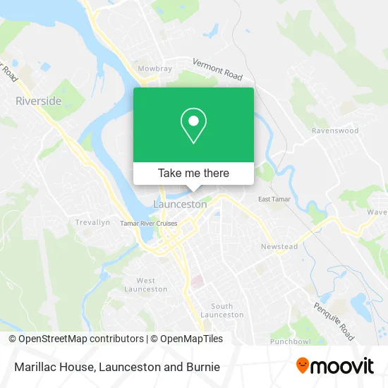 Marillac House map
