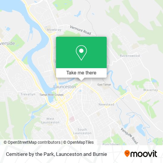 Cemitiere by the Park map