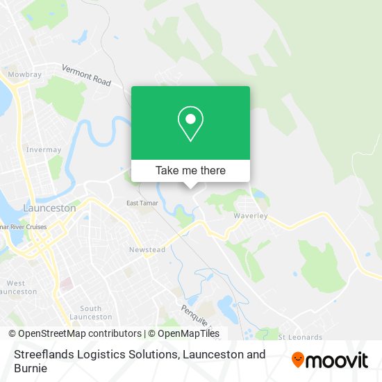 Streeflands Logistics Solutions map