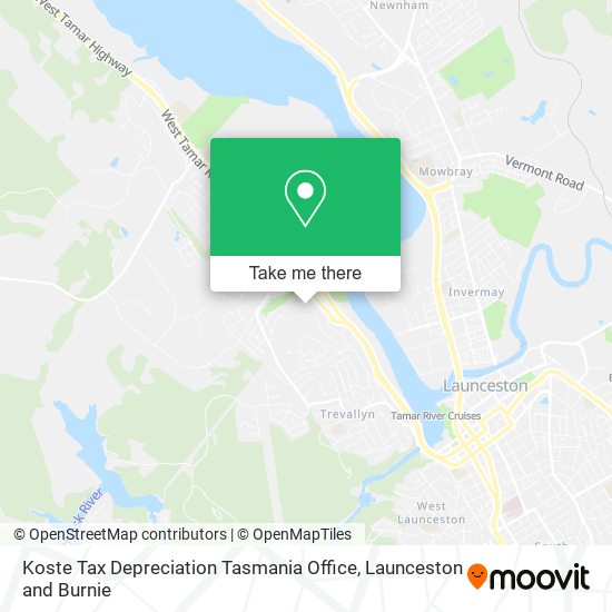 Mapa Koste Tax Depreciation Tasmania Office