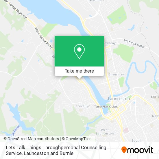 Lets Talk Things Throughpersonal Counselling Service map