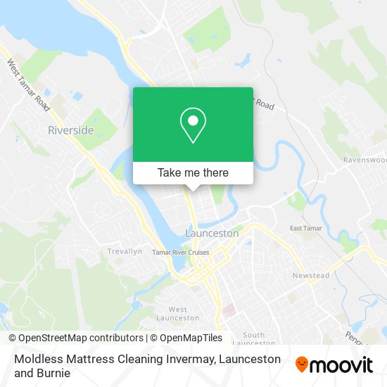 Moldless Mattress Cleaning Invermay map