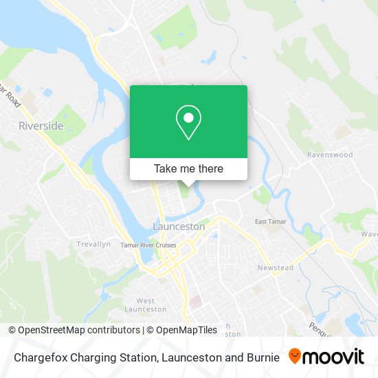 Chargefox Charging Station map
