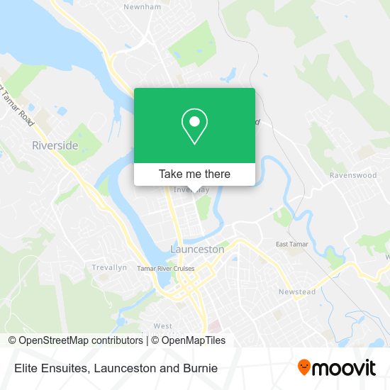 Elite Ensuites map