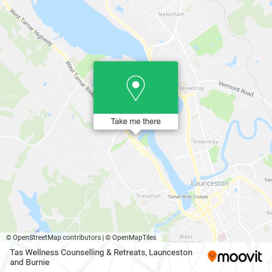Tas Wellness Counselling & Retreats map