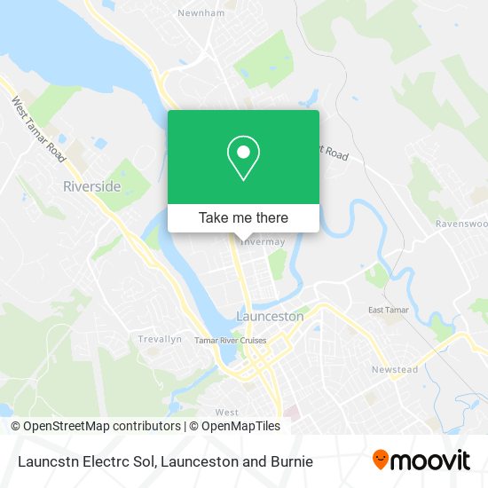 Launcstn Electrc Sol map