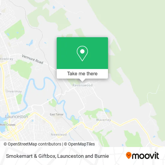 Smokemart & Giftbox map
