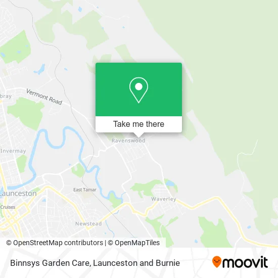 Binnsys Garden Care map