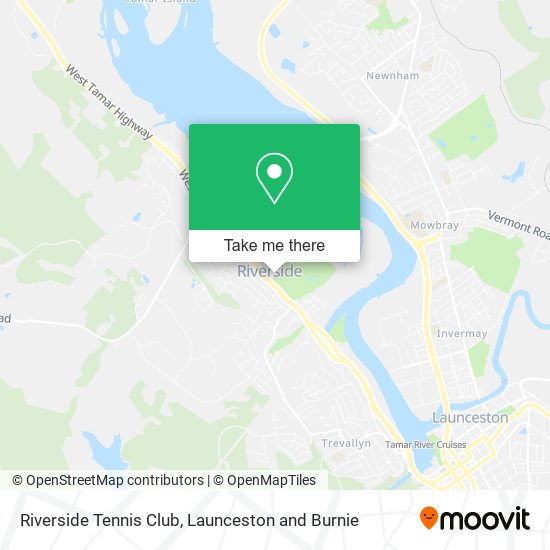 Riverside Tennis Club map