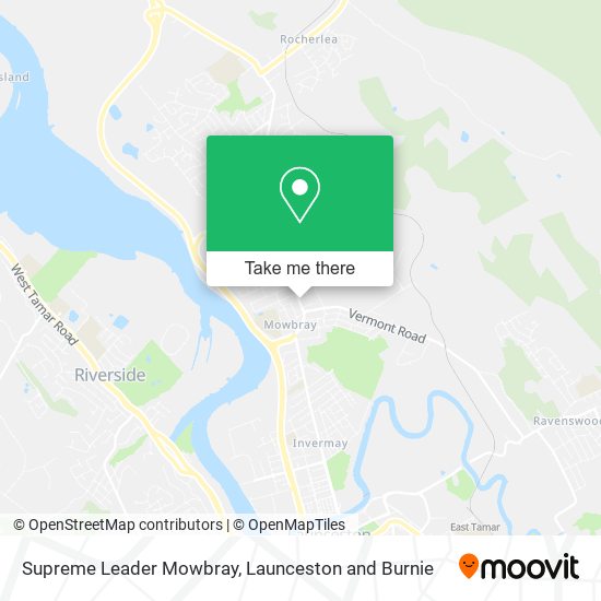 Supreme Leader Mowbray map