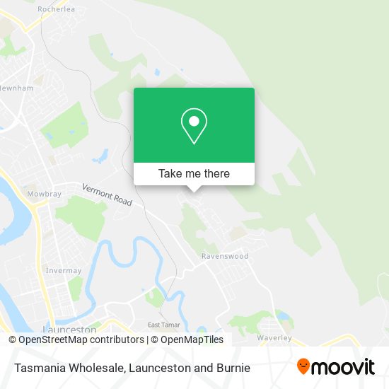 Tasmania Wholesale map