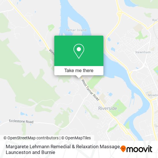 Margarete Lehmann Remedial & Relaxation Massage map