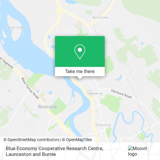Blue Economy Cooperative Research Centre map