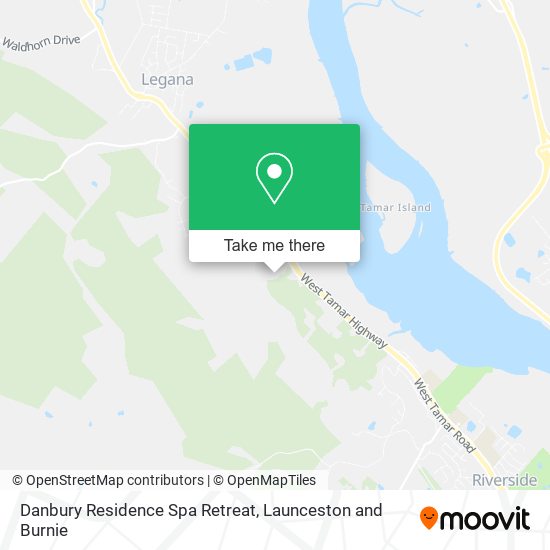 Danbury Residence Spa Retreat map