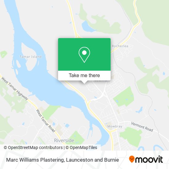 Marc Williams Plastering map