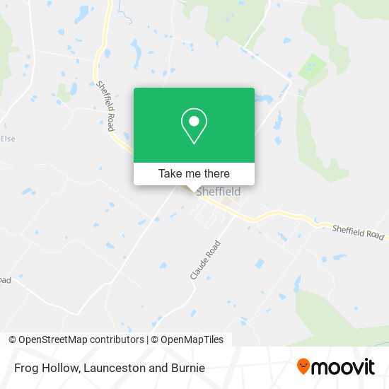 Frog Hollow map