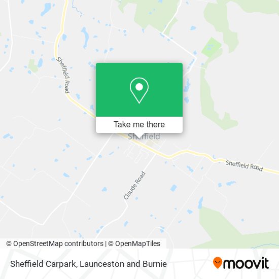 Sheffield Carpark map