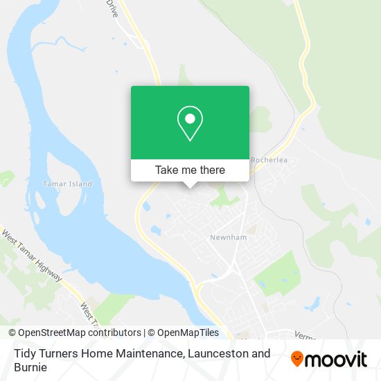 Tidy Turners Home Maintenance map