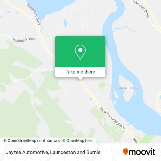 Jayzee Automotive map