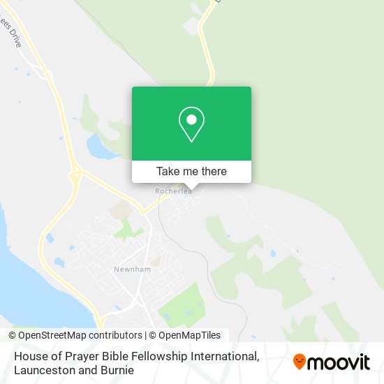 House of Prayer Bible Fellowship International map