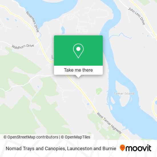 Nomad Trays and Canopies map