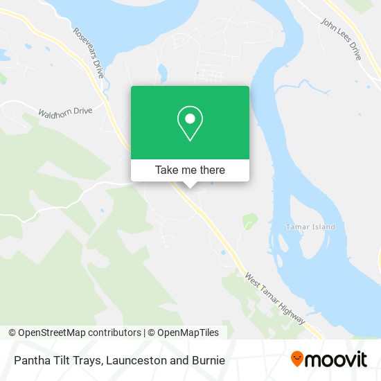 Pantha Tilt Trays map