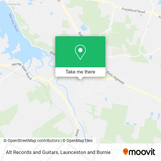 Alt Records and Guitars map