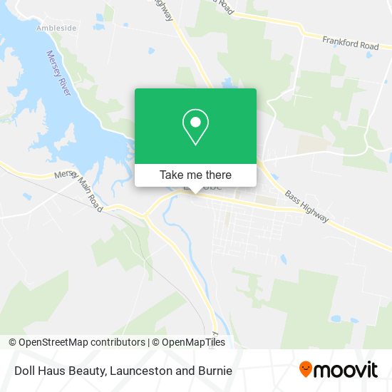 Doll Haus Beauty map