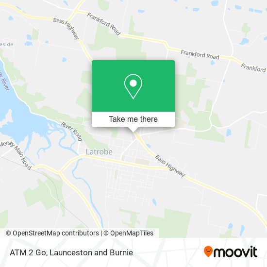 ATM 2 Go map
