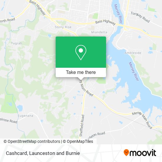 Cashcard map