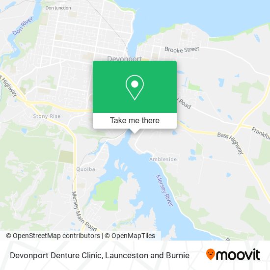 Devonport Denture Clinic map