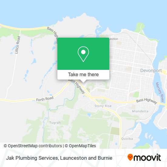 Jak Plumbing Services map