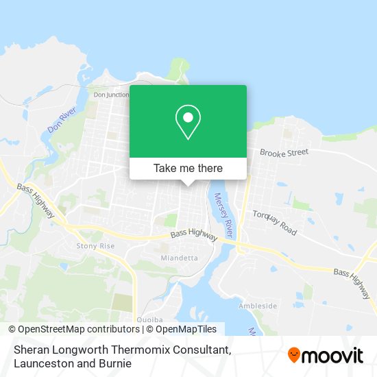 Sheran Longworth Thermomix Consultant map