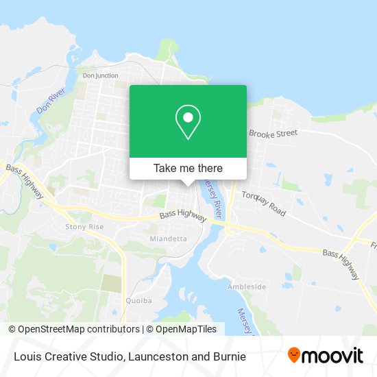 Louis Creative Studio map