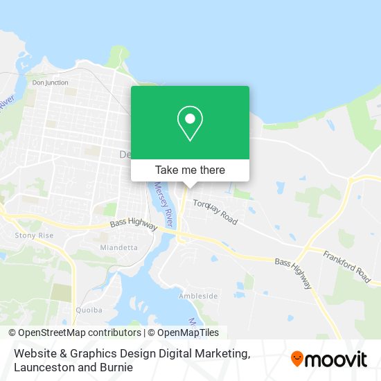 Mapa Website & Graphics Design Digital Marketing