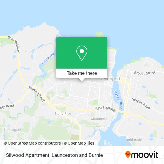 Silwood Apartment map