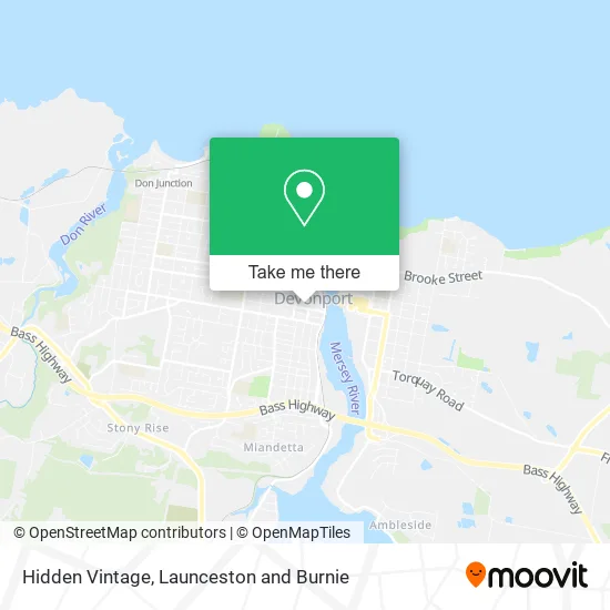 Hidden Vintage map