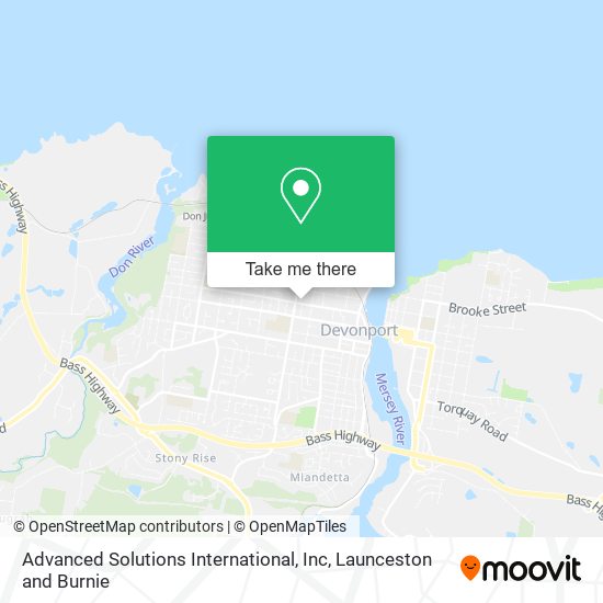 Advanced Solutions International, Inc map