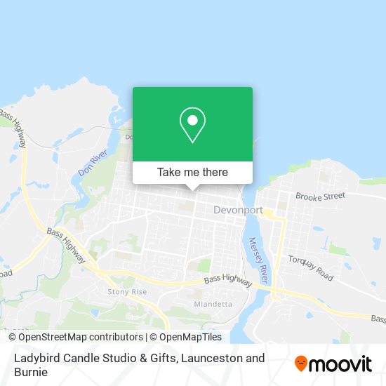 Ladybird Candle Studio & Gifts map