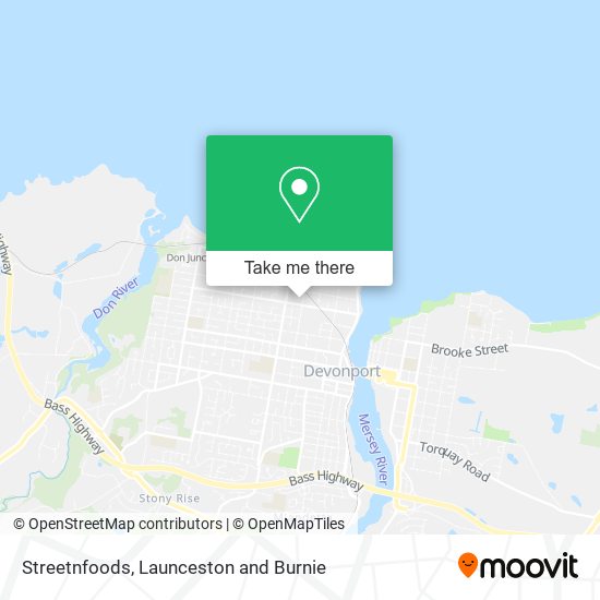 Streetnfoods map