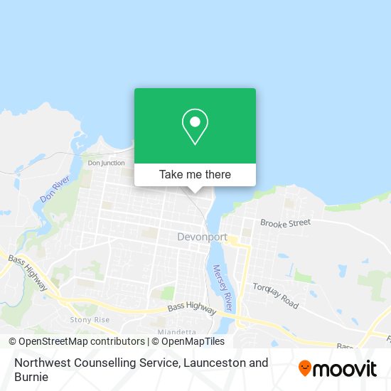 Northwest Counselling Service map