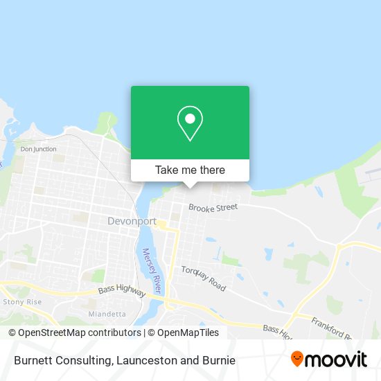 Burnett Consulting map